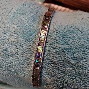 Vintage opalescent bracelet